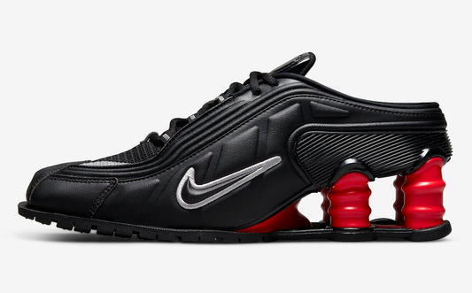 Martine Rose x Nike Shox Mule MR4 WMNS “Black Comet Red”