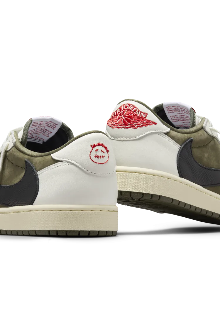 Travis Scott x Air Jordan 1 Low "Medium Olive"
