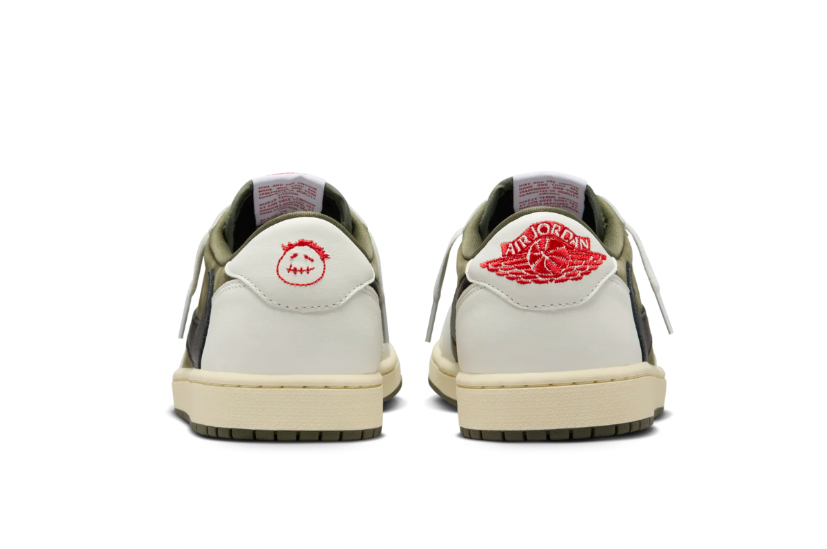 Travis Scott x Air Jordan 1 Low "Medium Olive"