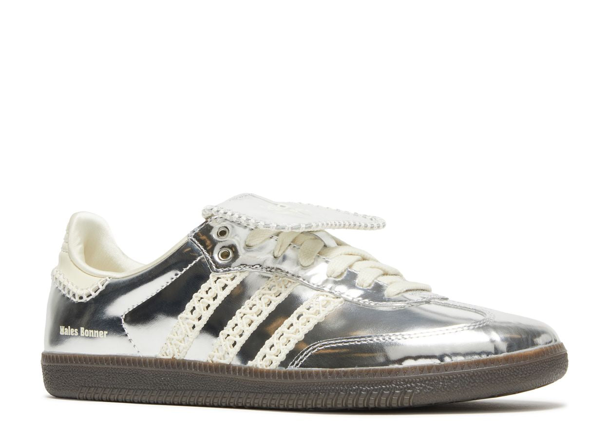 Wales Bonner x Adidas Samba “Silver Metallic”