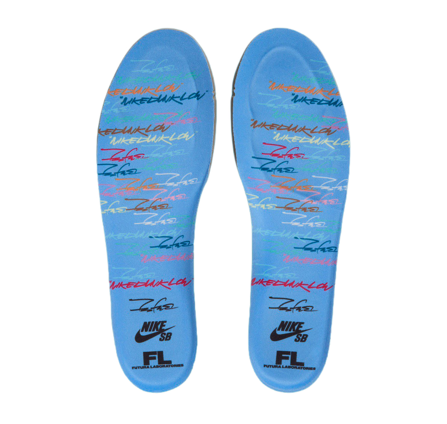 Futura Laboratories x Nike SB Dunk Low “Bleached Aqua”