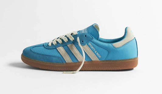 Sporty & Rich x Adidas Samba “Blue Rush”