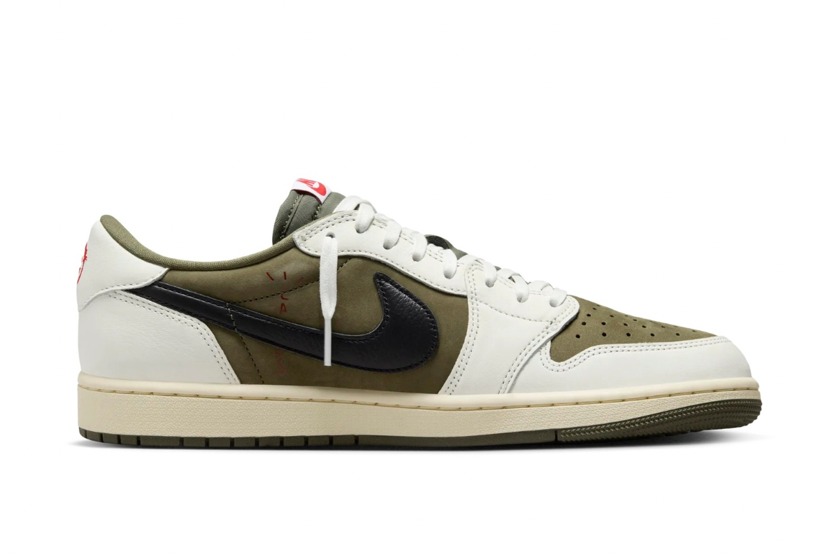 Travis Scott x Air Jordan 1 Low "Medium Olive"