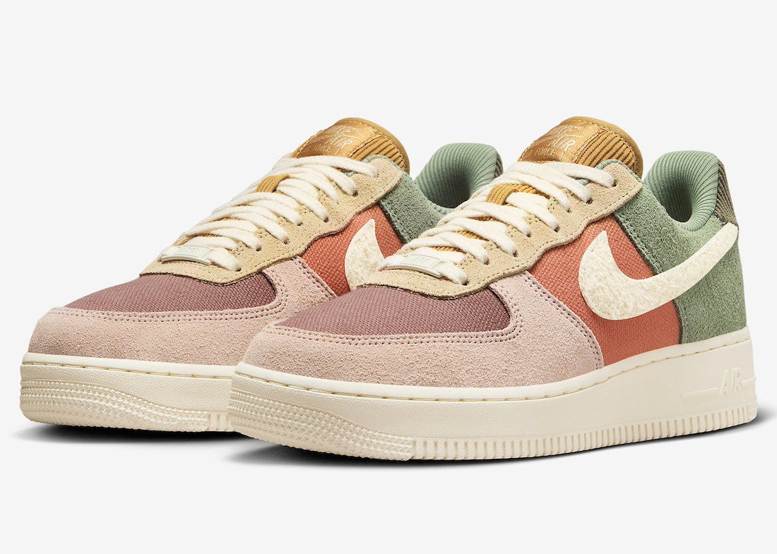 Nike Air Force 1 Low LX WMNS “Oil Green / Terra Blush”