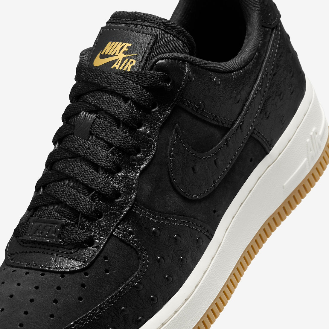 Nike Air Force 1 LX WMNS “Black Ostrich”