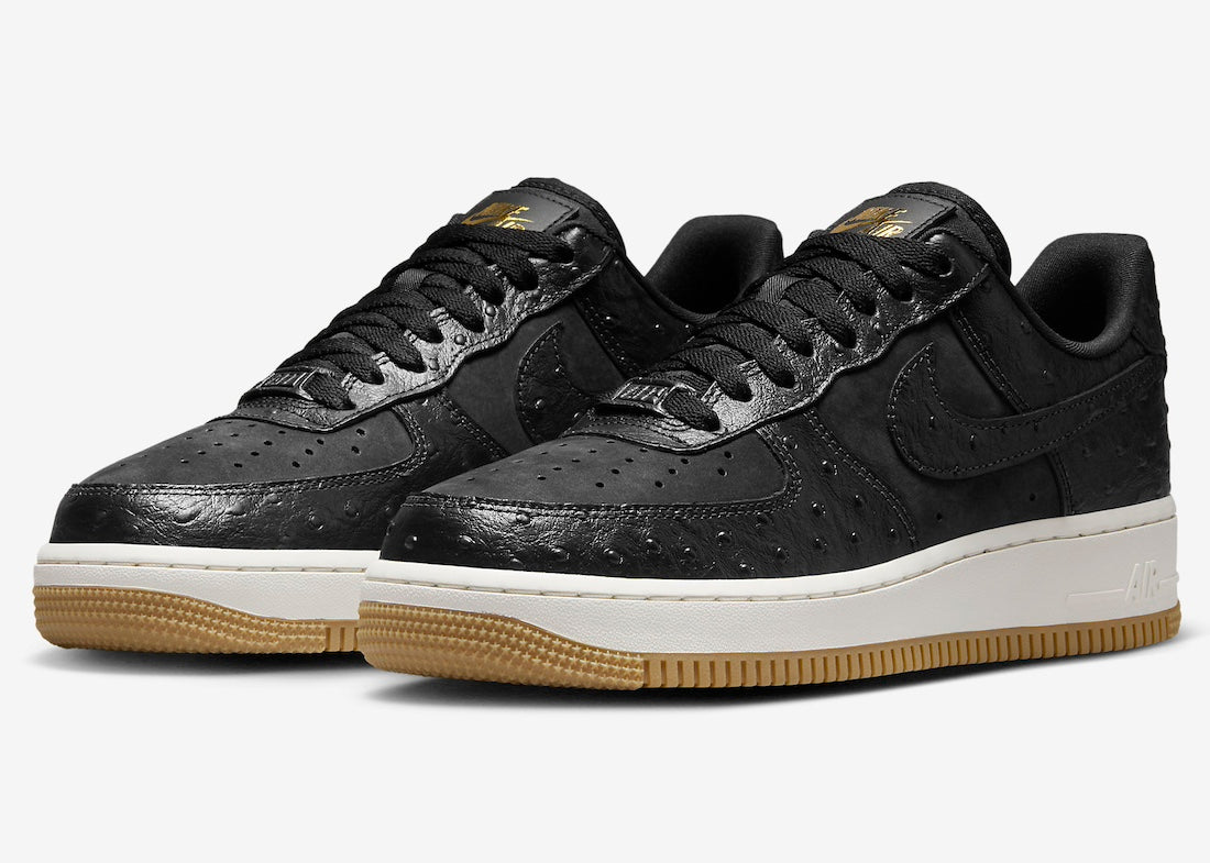 Nike Air Force 1 LX WMNS “Black Ostrich”