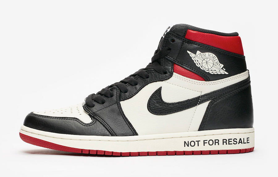 Air Jordan 1 High "Not For Resale - Varsity Red"