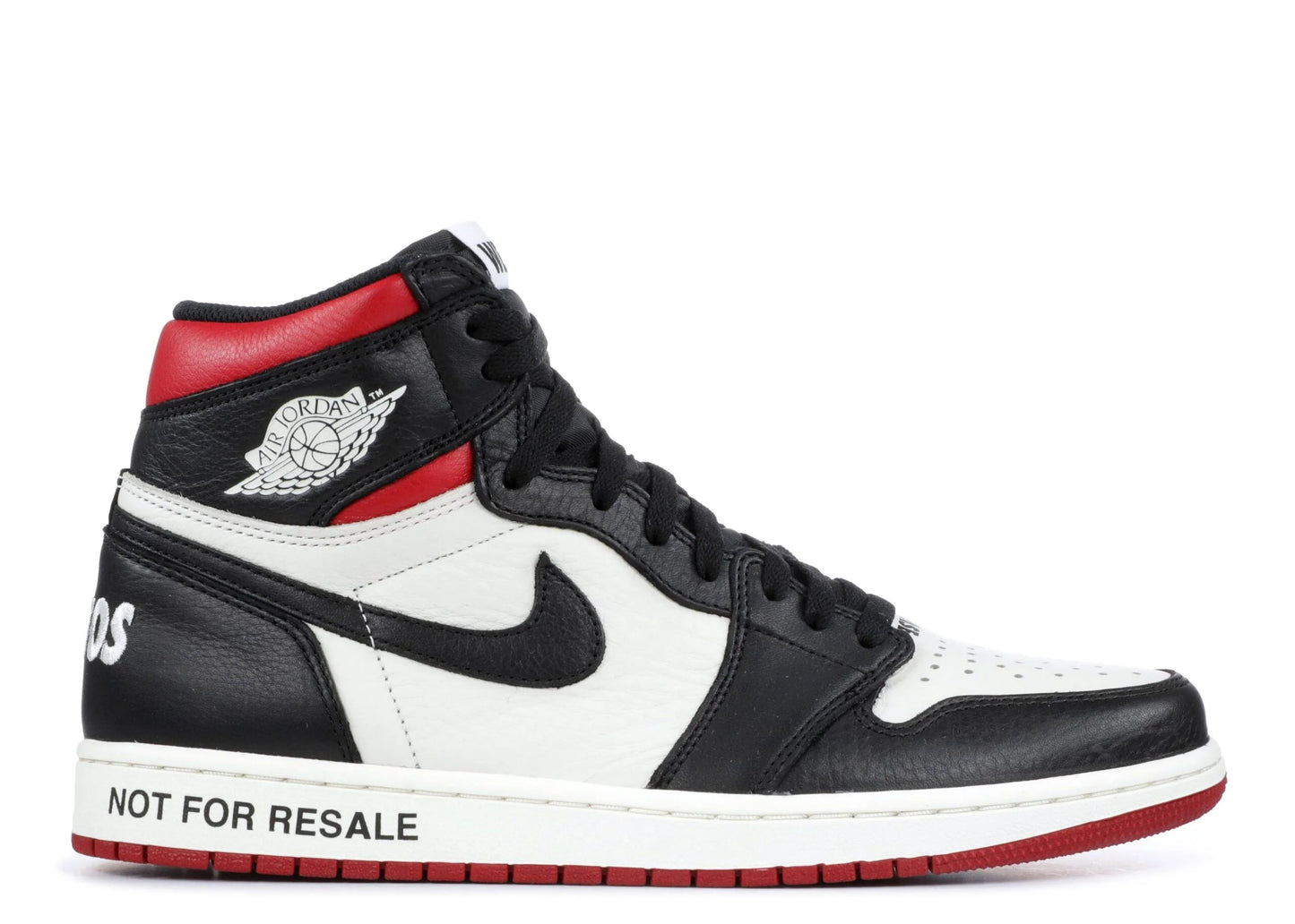 Air Jordan 1 High "Not For Resale - Varsity Red"