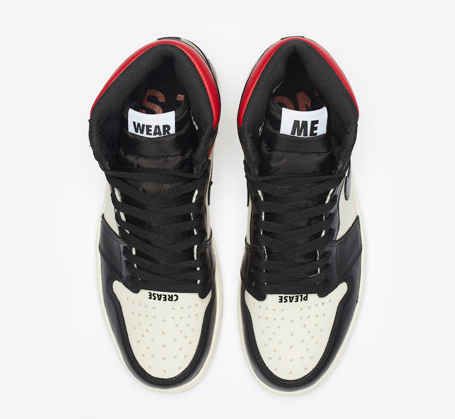 Air Jordan 1 High "Not For Resale - Varsity Red"