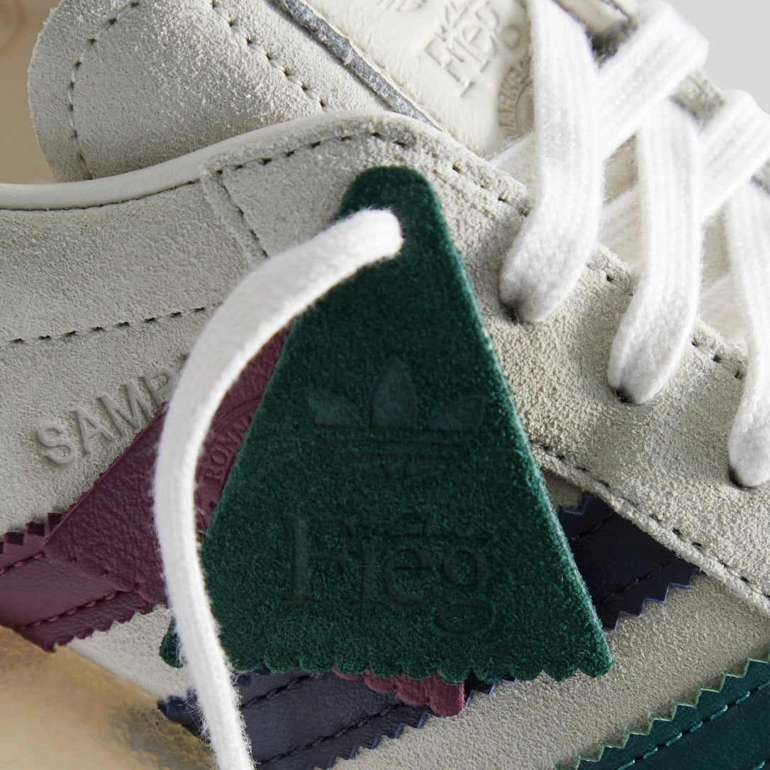 Ronnie Fieg x Clarks x Adidas 8th Street Samba "Kithmas - Multi-Colour Stripes"