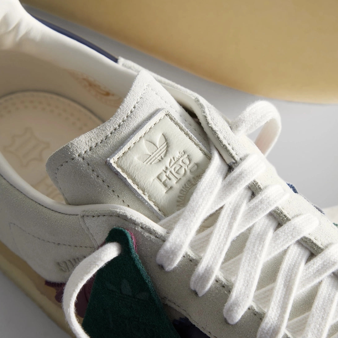 Ronnie Fieg x Clarks x Adidas 8th Street Samba "Kithmas - Multi-Colour Stripes"