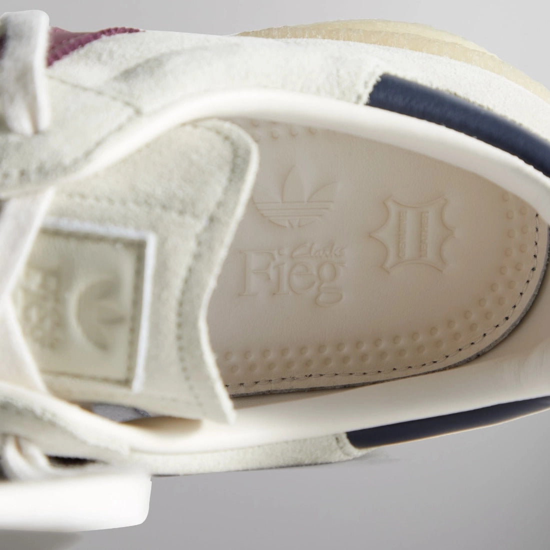Ronnie Fieg x Clarks x Adidas 8th Street Samba "Kithmas - Multi-Colour Stripes"