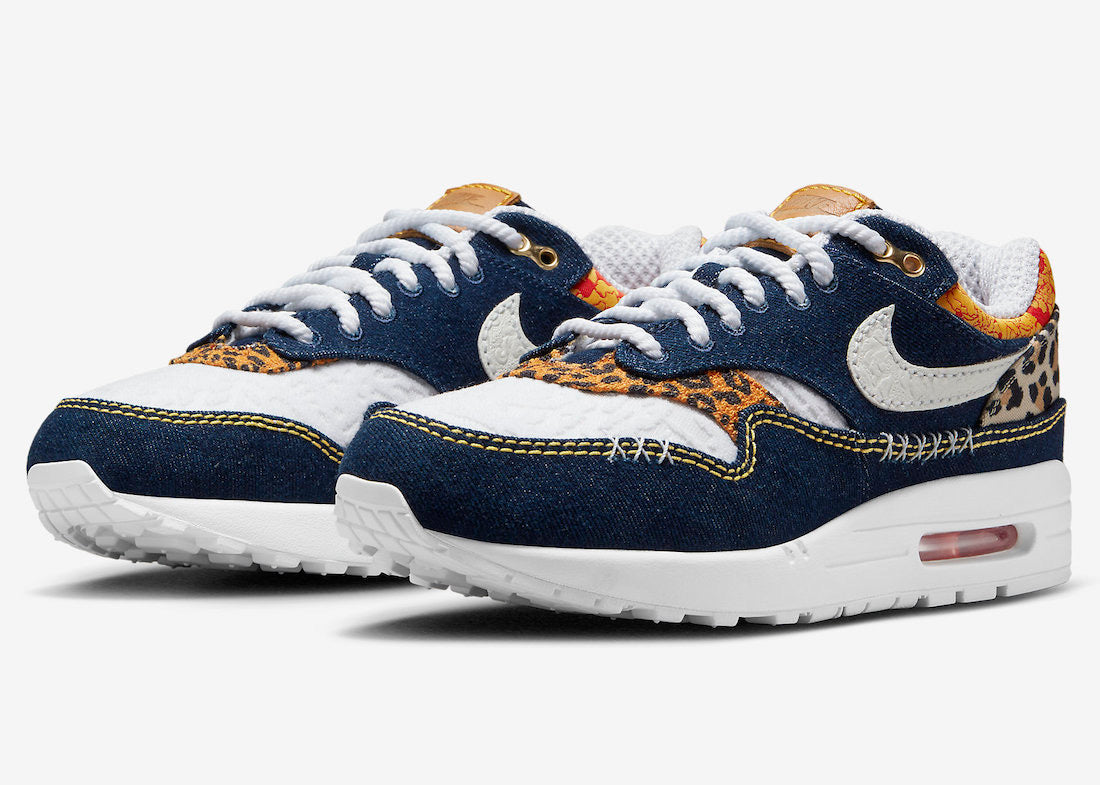 Nike Air Max 1 “Denim Leopard”