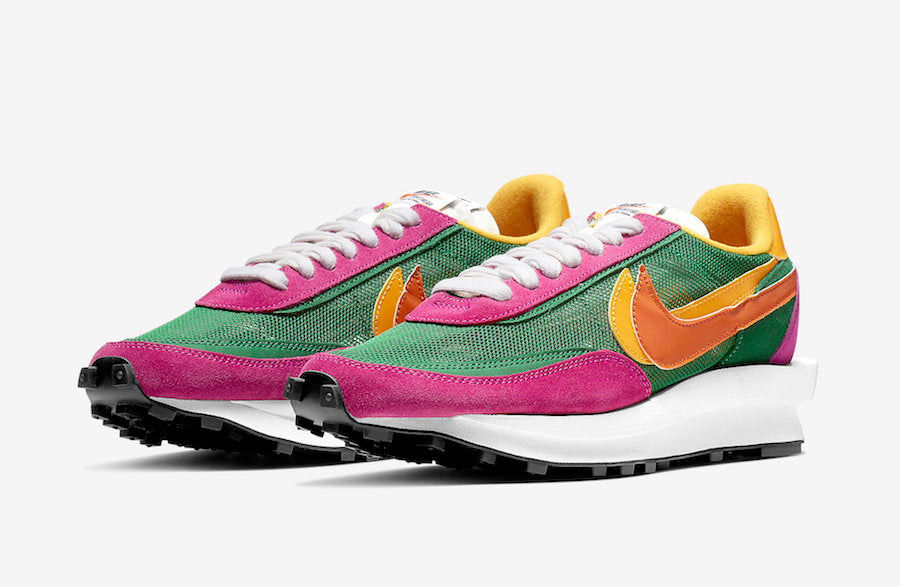 Sacai x Nike LDWaffle "Pine Green"
