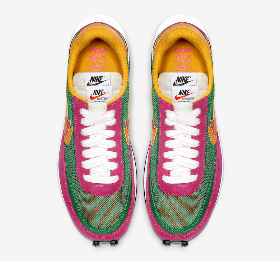 Sacai x Nike LDWaffle "Pine Green"