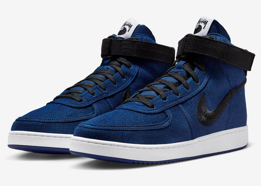 Stussy x Nike Vandal High “Deep Royal Blue”
