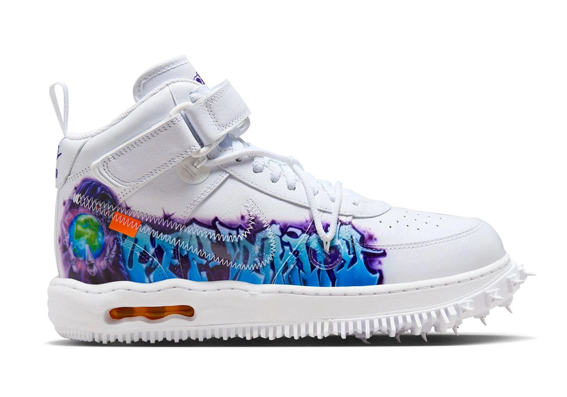 Off-White x Nike Air Force 1 Mid "Graffiti"