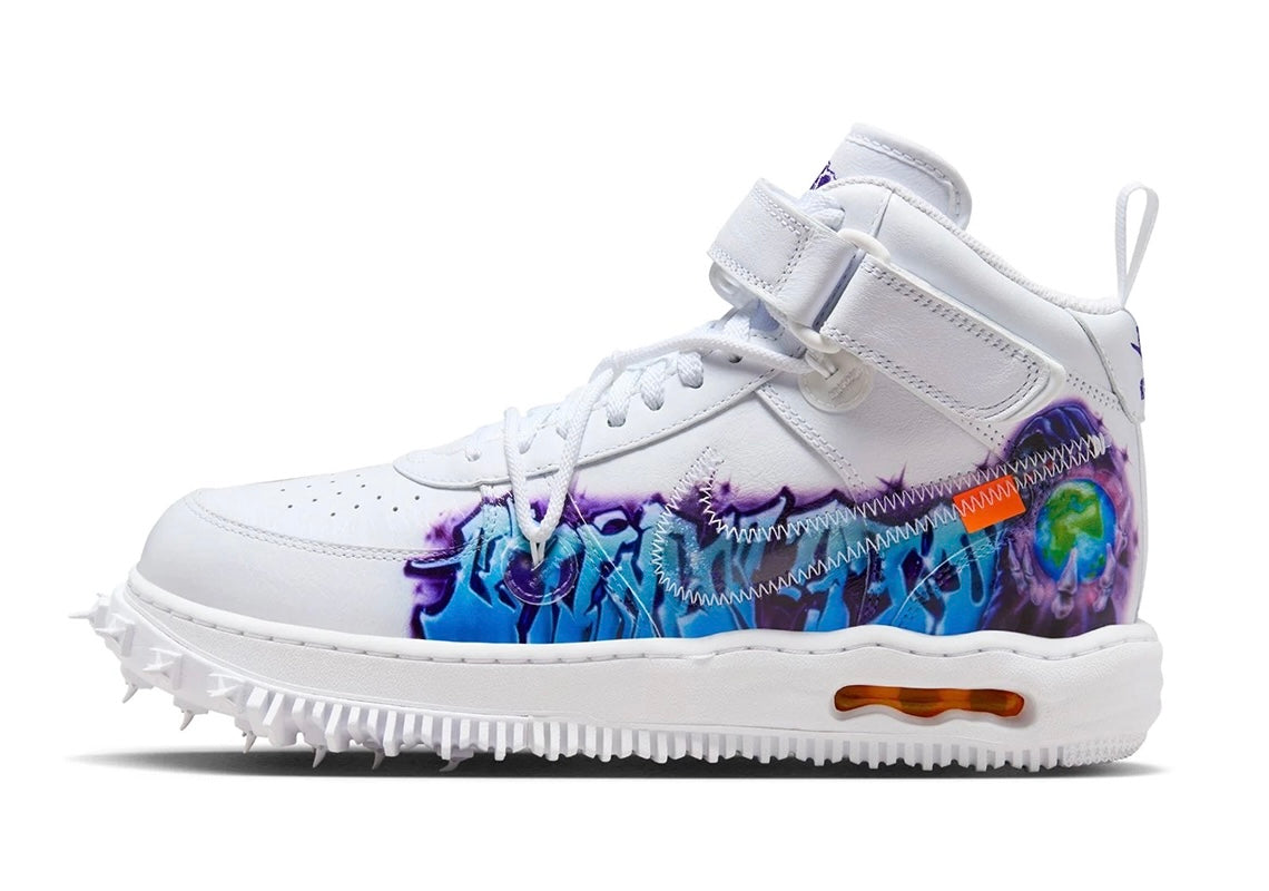 Off-White x Nike Air Force 1 Mid "Graffiti"