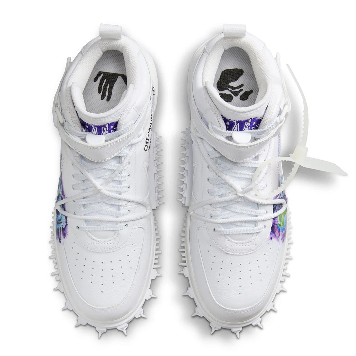 Off-White x Nike Air Force 1 Mid "Graffiti"