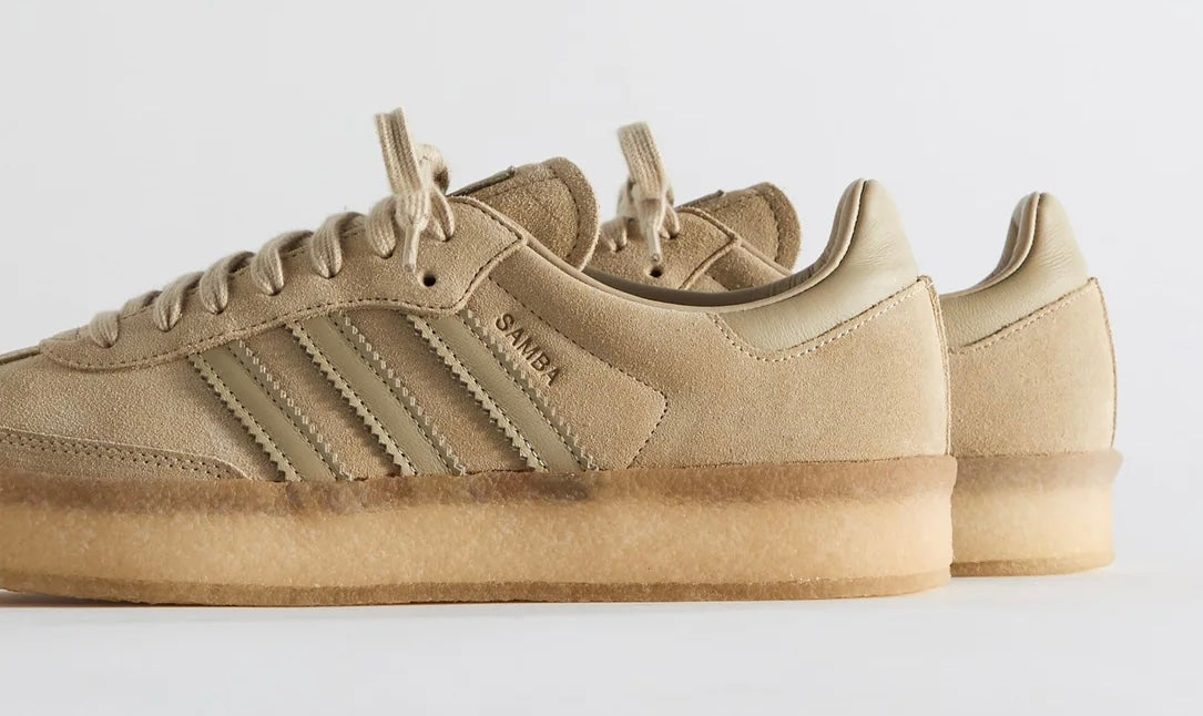 Ronnie Fieg x Clarks x Adidas 8th Street Samba "Savannah"