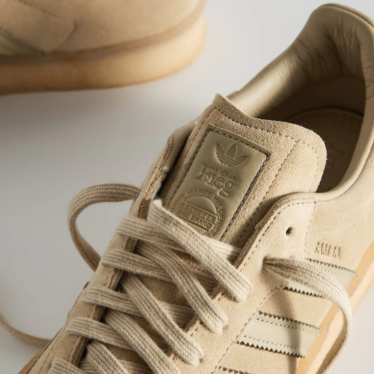 Ronnie Fieg x Clarks x Adidas 8th Street Samba "Savannah"