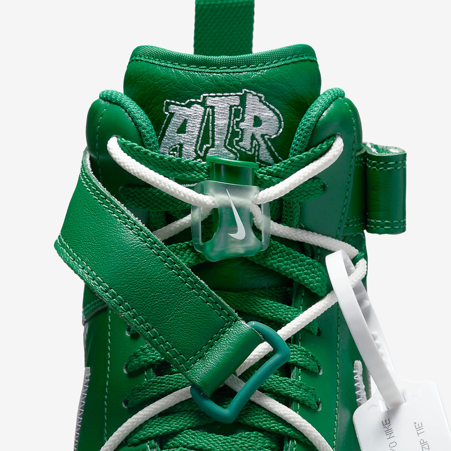 Off-White x Nike Air Force 1 Mid "Pine Green"