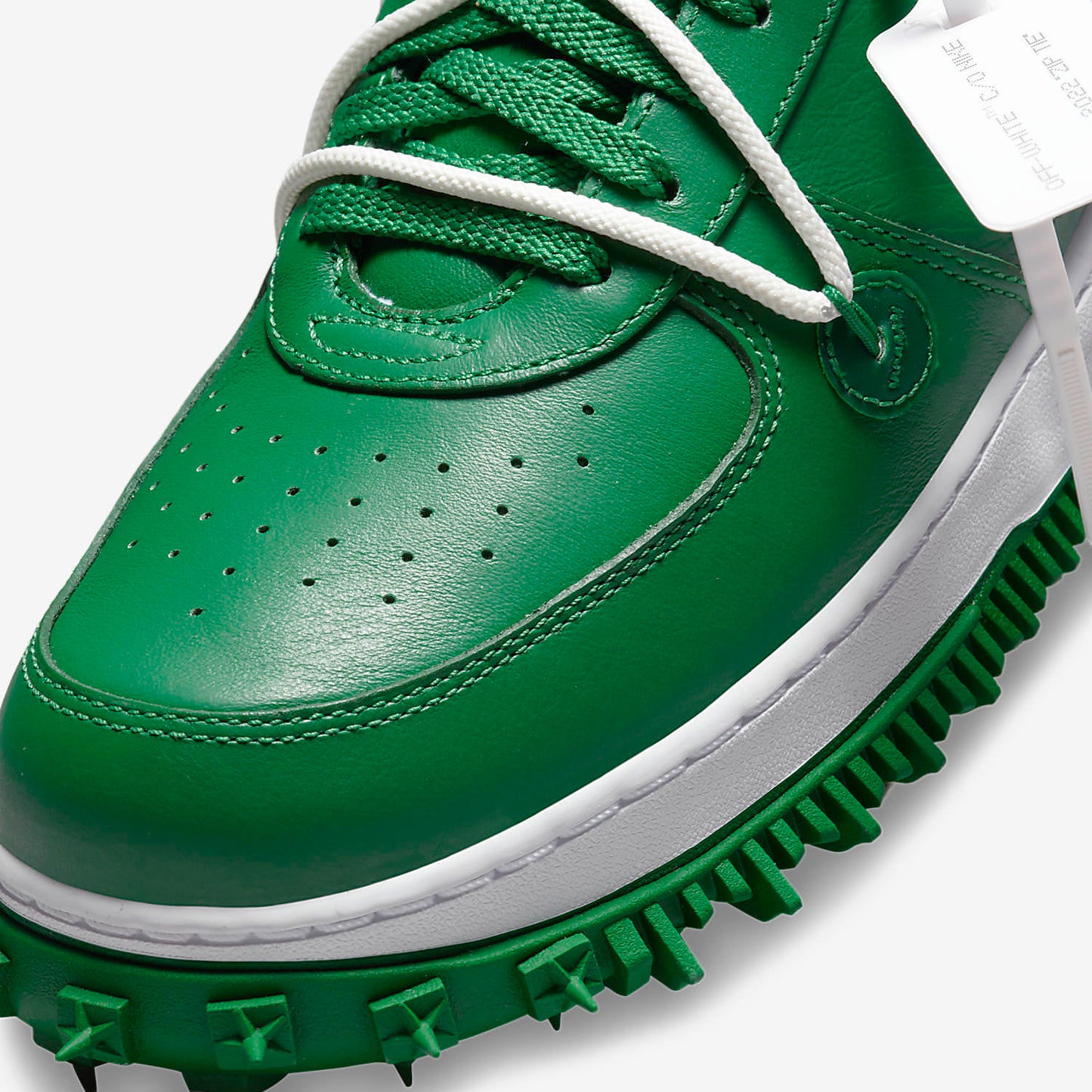 Off-White x Nike Air Force 1 Mid "Pine Green"