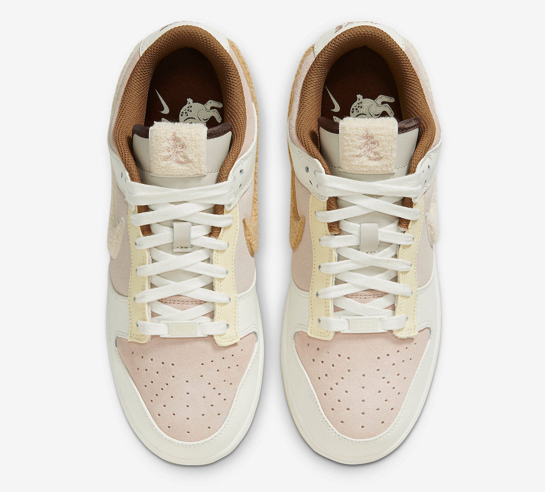 Nike Dunk Low “Year of the Rabbit – White / Taupe”