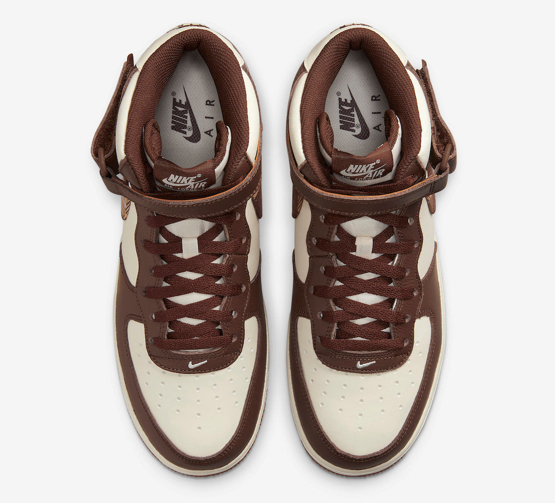 Nike Air Force 1 Mid “Brown Plaid”