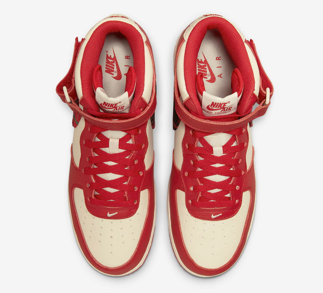 Nike Air Force 1 Mid “Red Plaid”