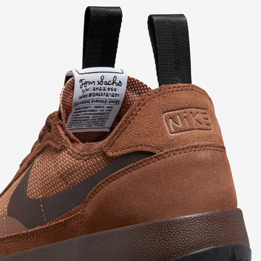 Tom Sachs x NikeCraft General Purpose Shoe “Brown”