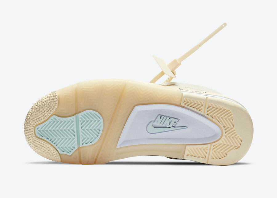 Off-White x Air Jordan 4 WMNS “Sail”