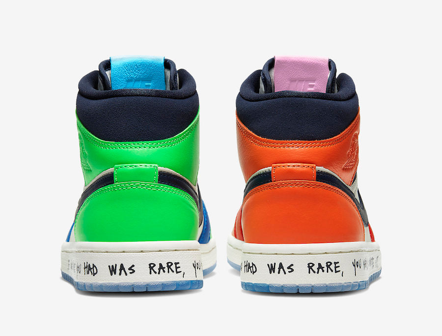 Melody Ehsani x Air Jordan 1 Mid WMNS "Fearless"