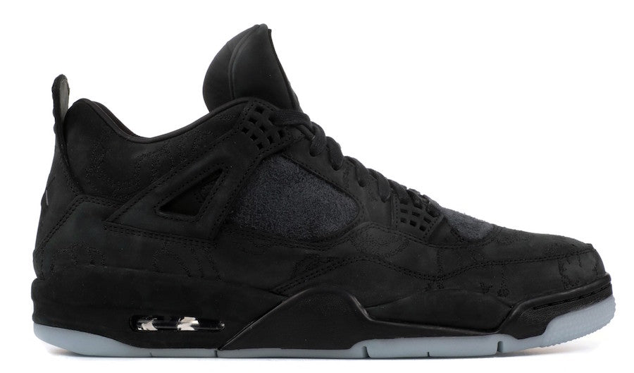 KAWS x Air Jordan 4 "Black"