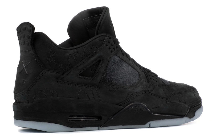 KAWS x Air Jordan 4 "Black"