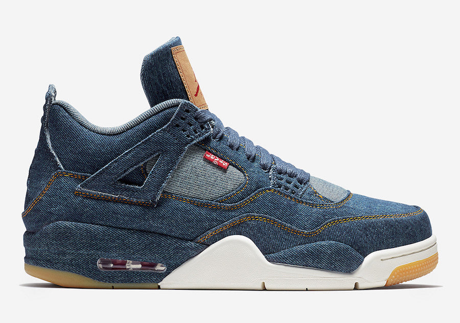 Levi's x Air Jordan 4 "Blue Denim"