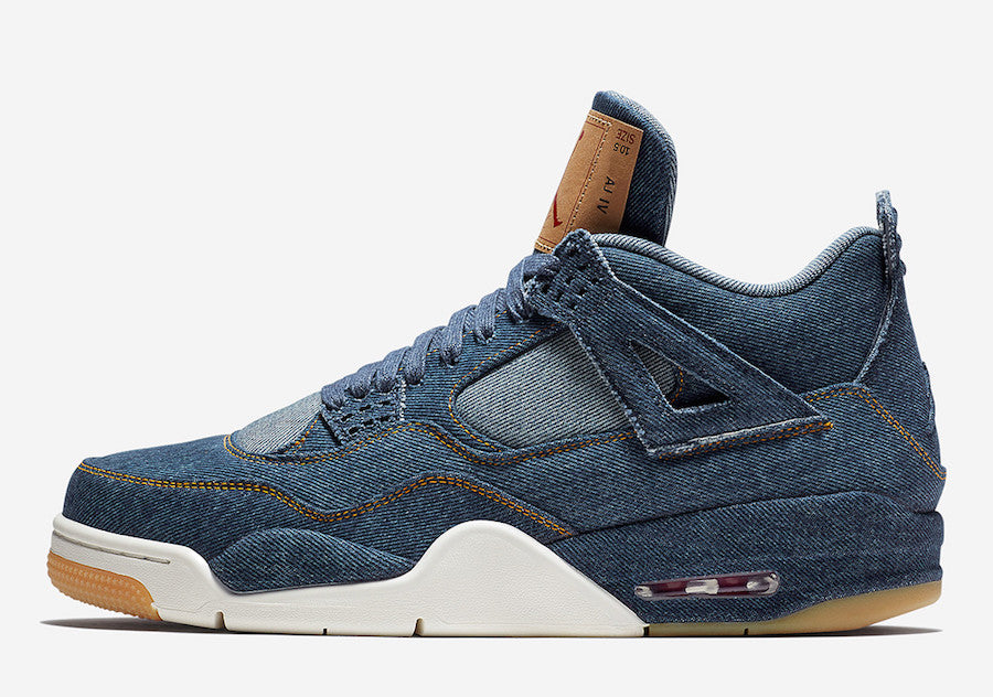 Levi's x Air Jordan 4 "Blue Denim"
