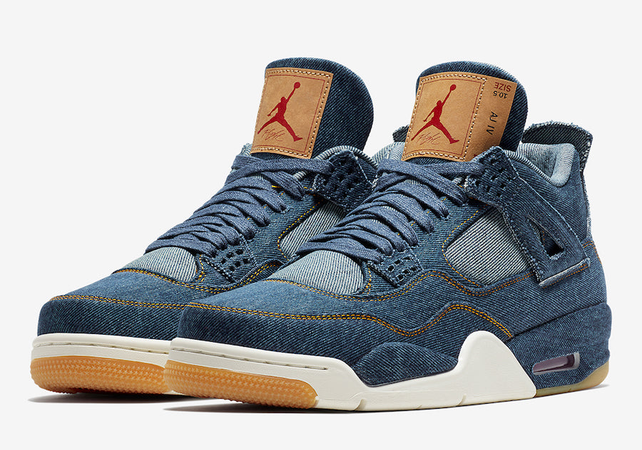 Levi's x Air Jordan 4 "Blue Denim"