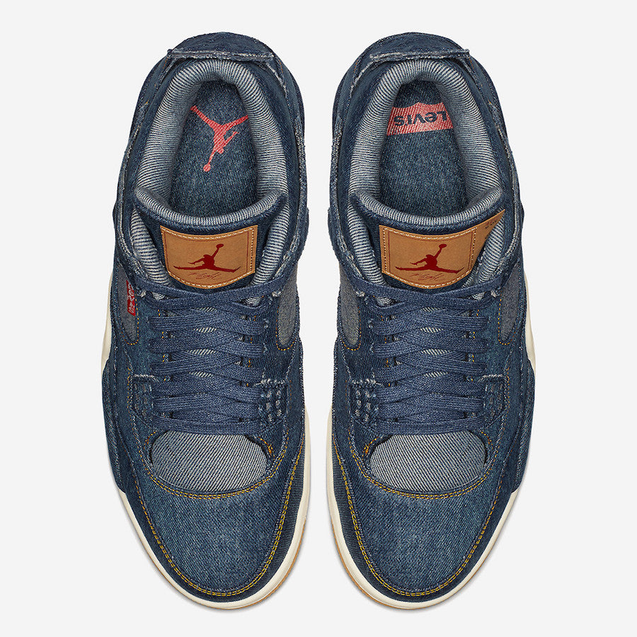 Levi's x Air Jordan 4 "Blue Denim"