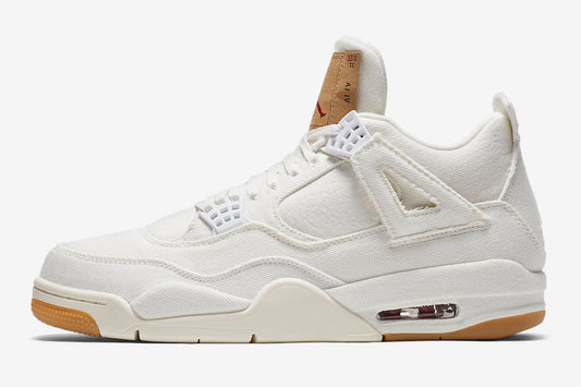 Levi's x Air Jordan 4 "White Denim"