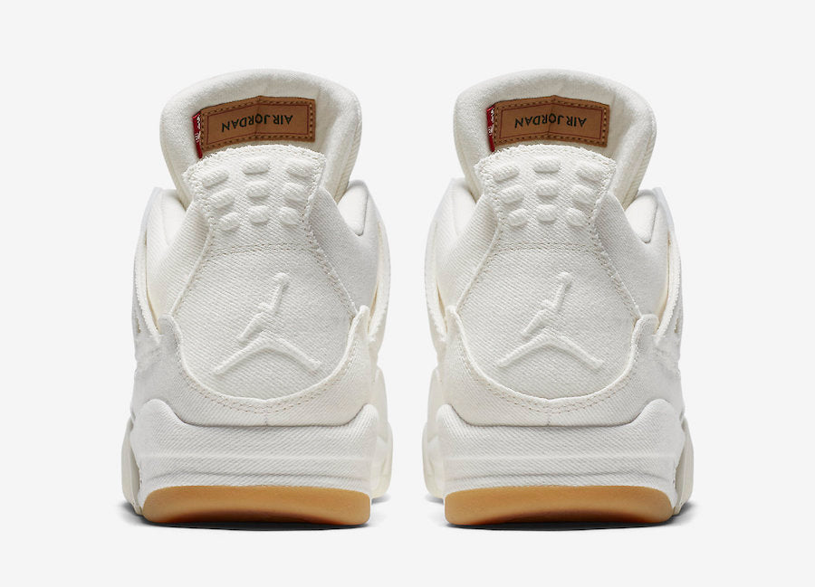Levi's x Air Jordan 4 "White Denim"