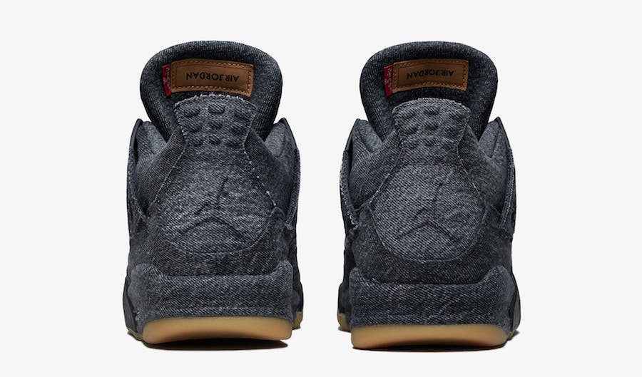 Levi's x Air Jordan 4 "Black Denim"