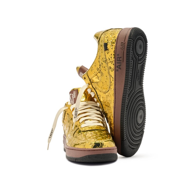 Louis Vuitton x Nike Air Force 1 Low "Gold"