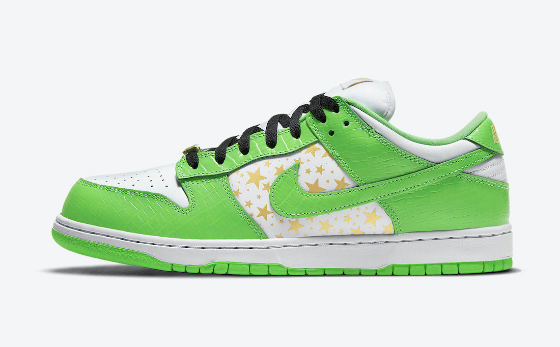 Supreme x Nike SB Dunk Low “Mean Green”