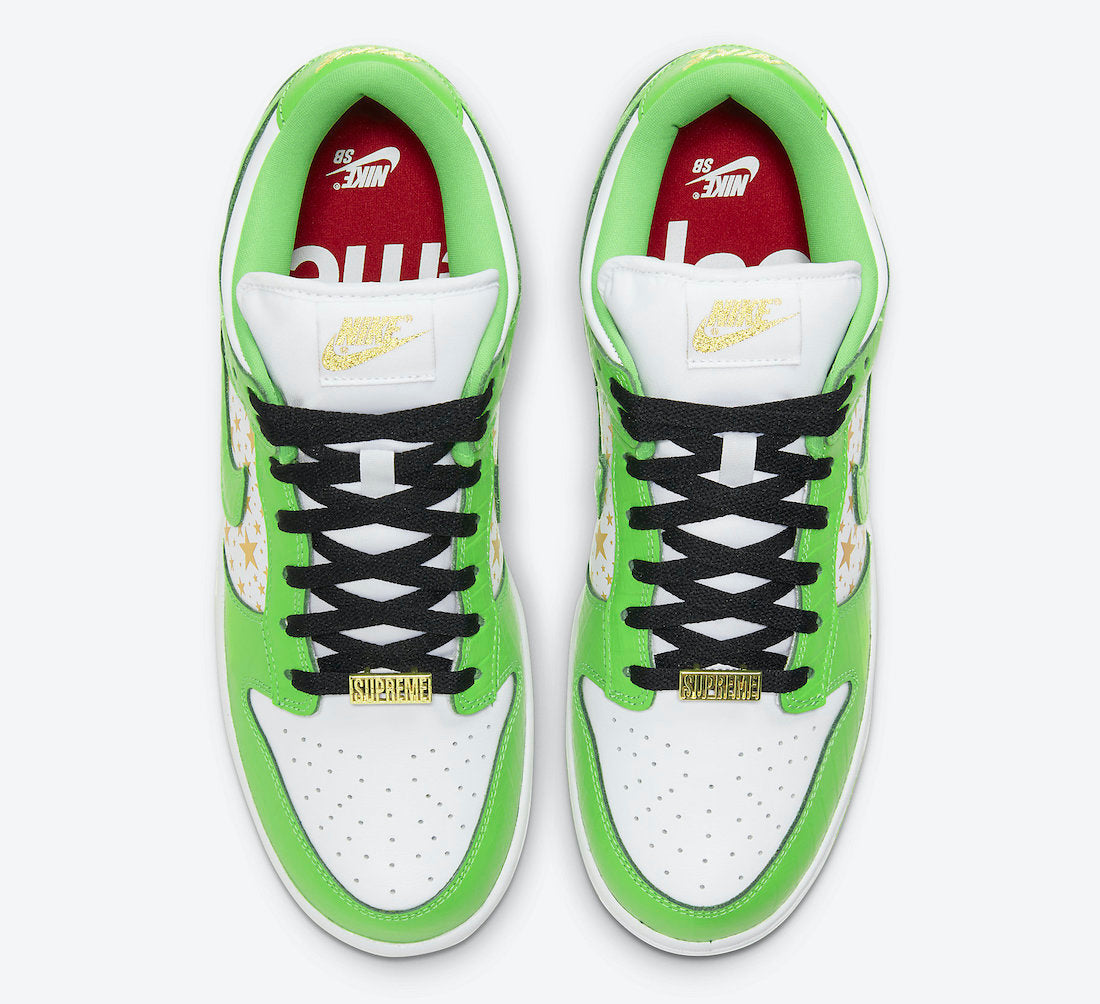 Supreme x Nike SB Dunk Low “Mean Green”