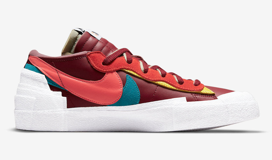 KAWS x Sacai x Nike Blazer Low “Team Red”