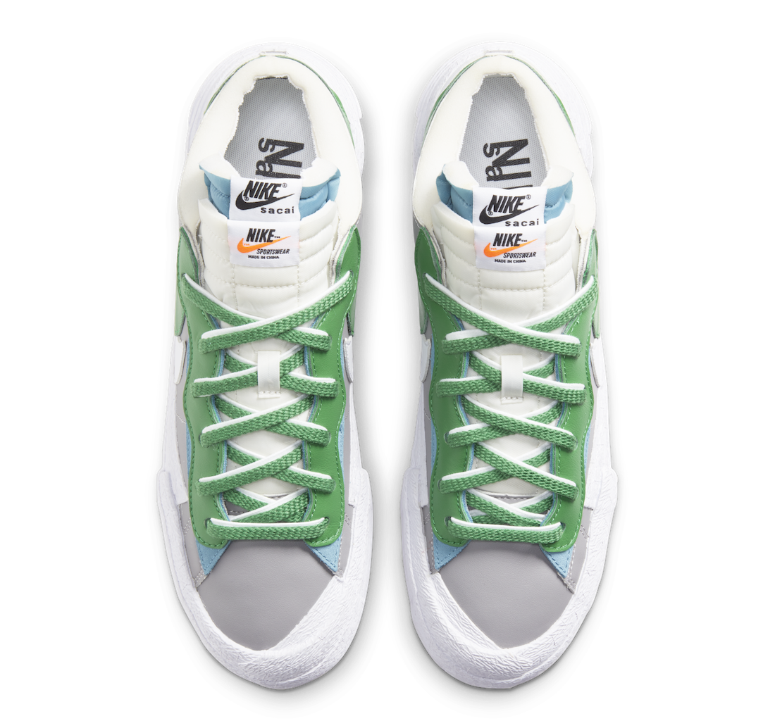 Sacai x Nike Blazer Low "Classic Green"
