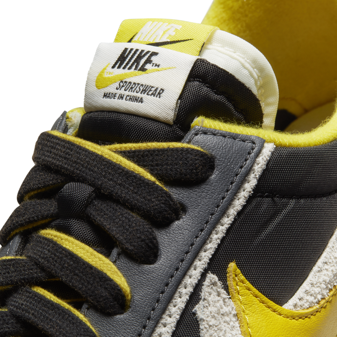 Sacai x UNDERCOVER x Nike LDV Waffle “Black / Bright Citron”