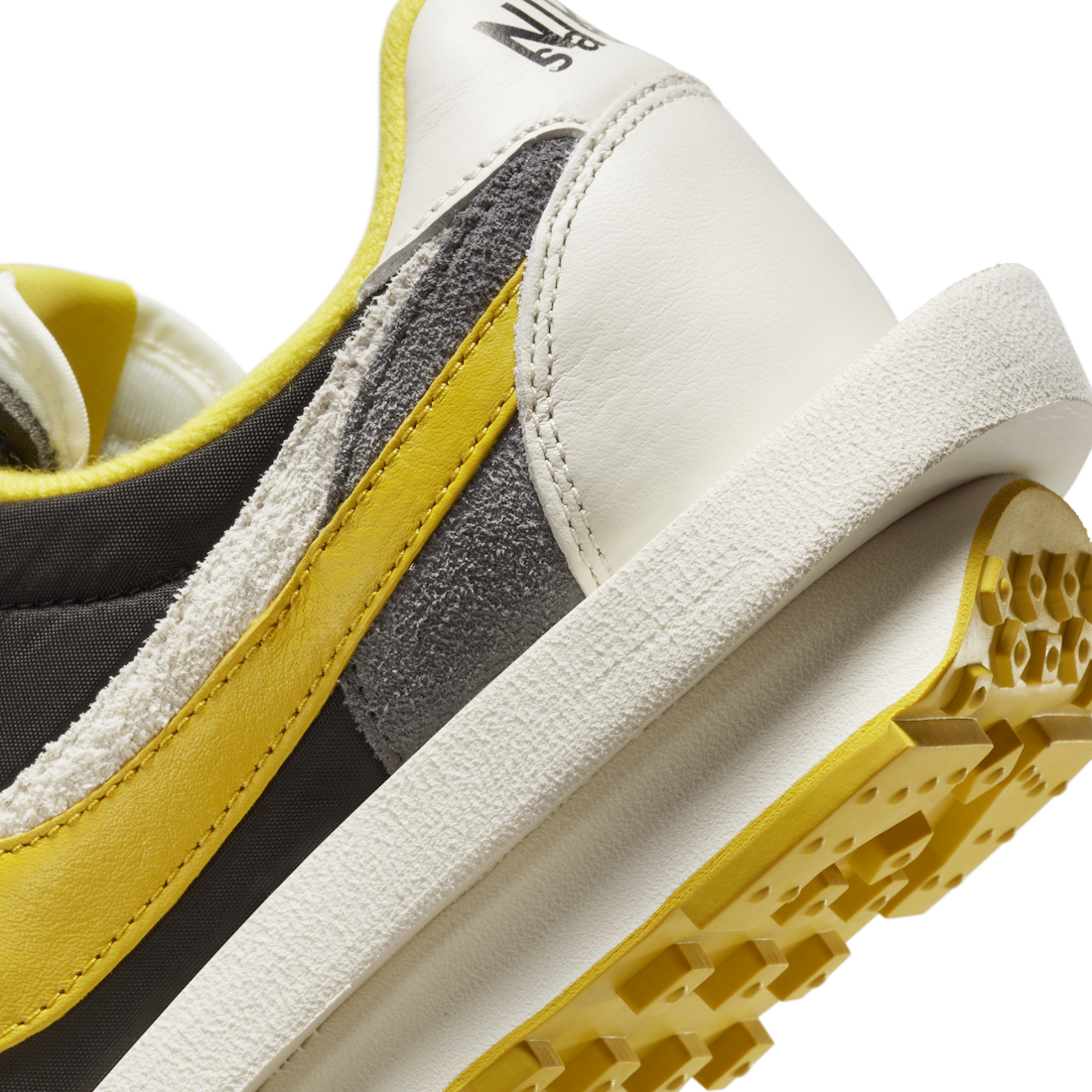 Sacai x UNDERCOVER x Nike LDV Waffle “Black / Bright Citron”