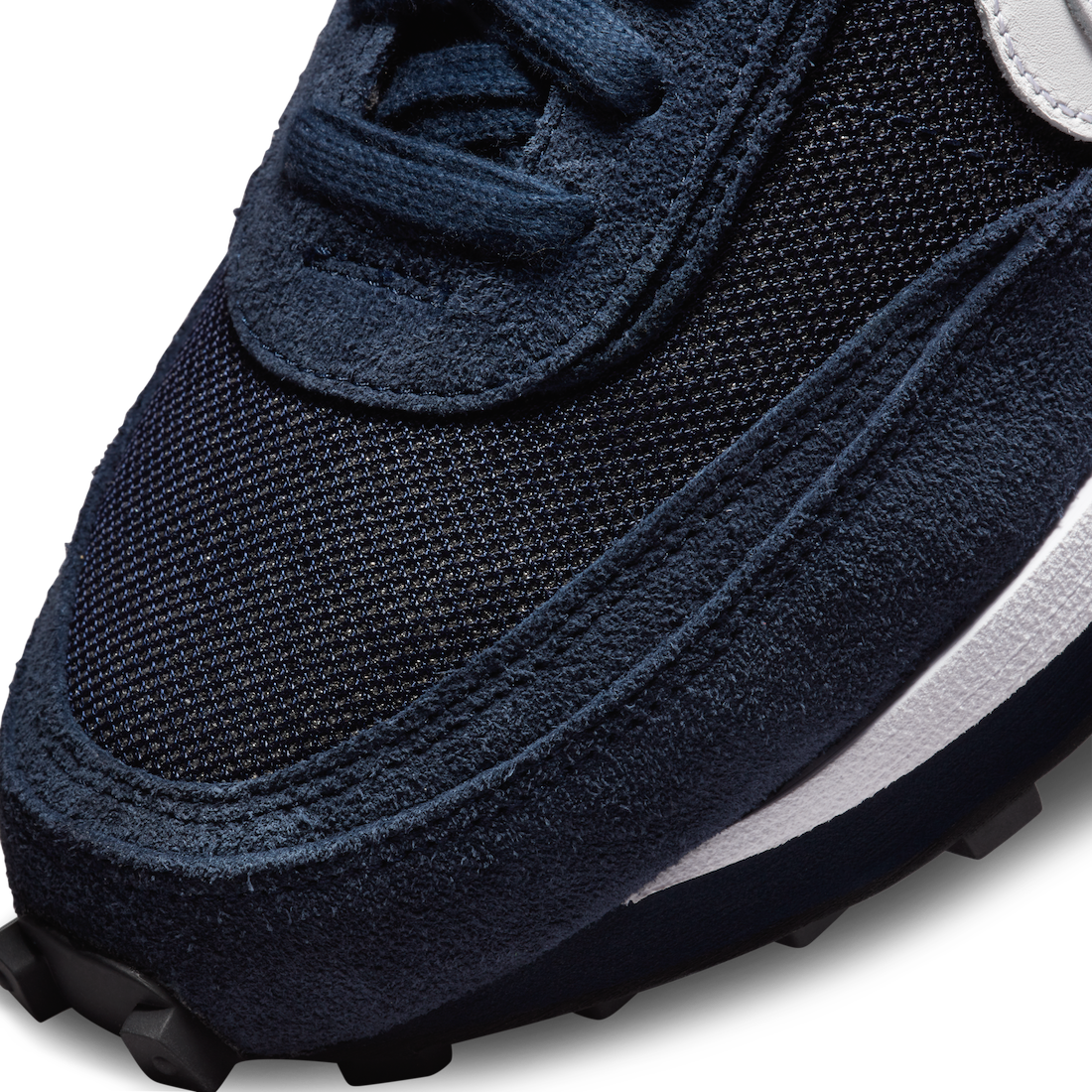 Sacai x Fragment x Nike LDWaffle "Blackend Blue"